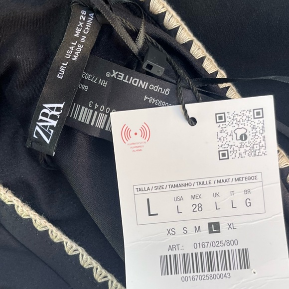 Zara Embroidered Asymmetric Swimsuit - Picture 15 of 15